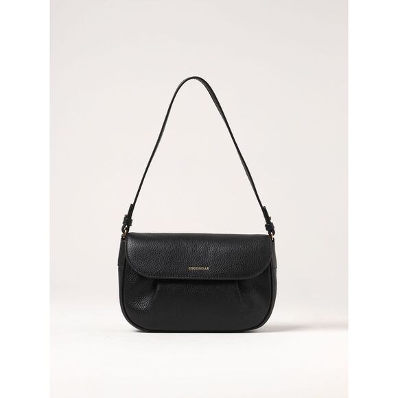 COCCINELLE Shoulder bag woman Black Coccinelle shoulder bag E1R1K110101 online at